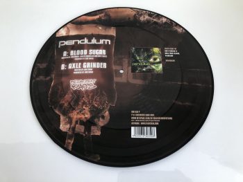 Pendulum - Blood Sugar / Axlegrinder (12", Pic) - Image 2