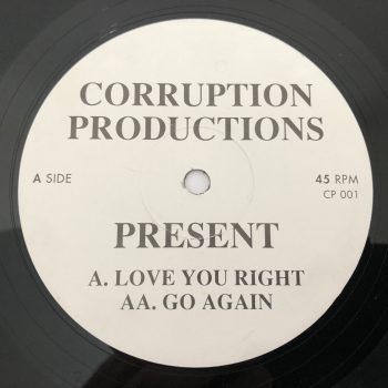 Corruption Productions - Love You Right / Go Again (12")