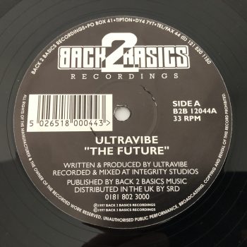 Ultravibe - The Future / Gimme' Some (12") - Image 3