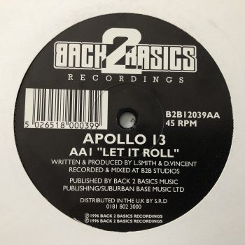 Apollo 13 - Do It Again / Let It Roll (12") - Image 2