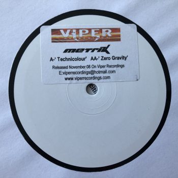 Metrik - Technicolour / Zero Gravity (12", Promo, W/Lbl)