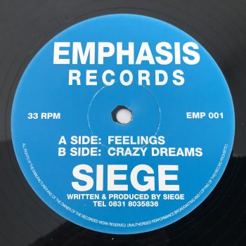 Siege - Feelings (12")
