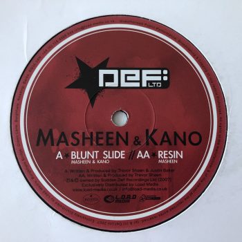 Masheen & Kano - Blunt Slide / Resin (12")