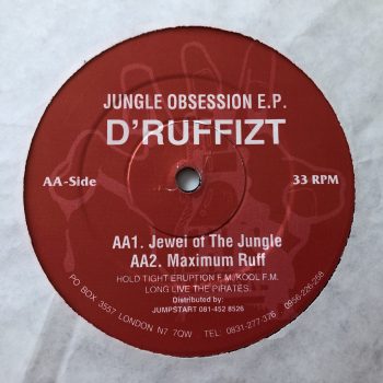 D'Ruffizt - Jungle Obsession E.P. (12", EP) - Image 2