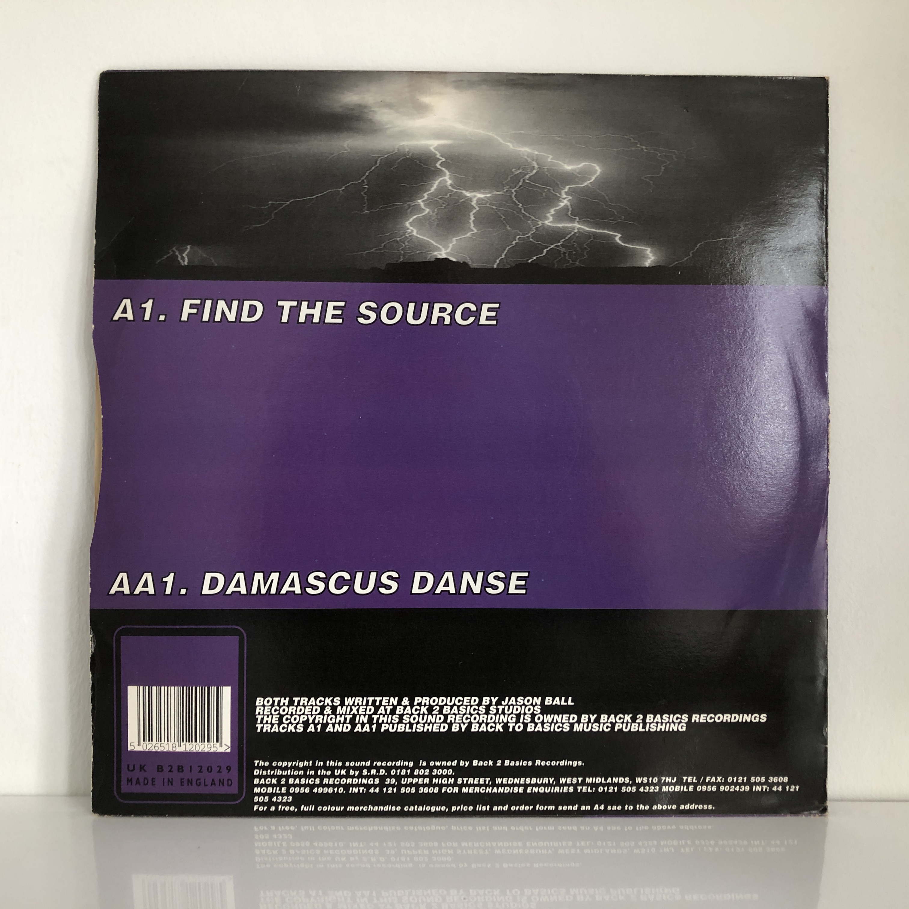 Bad Behaviour - Find The Source / Damascus Danse (12") - Image 2