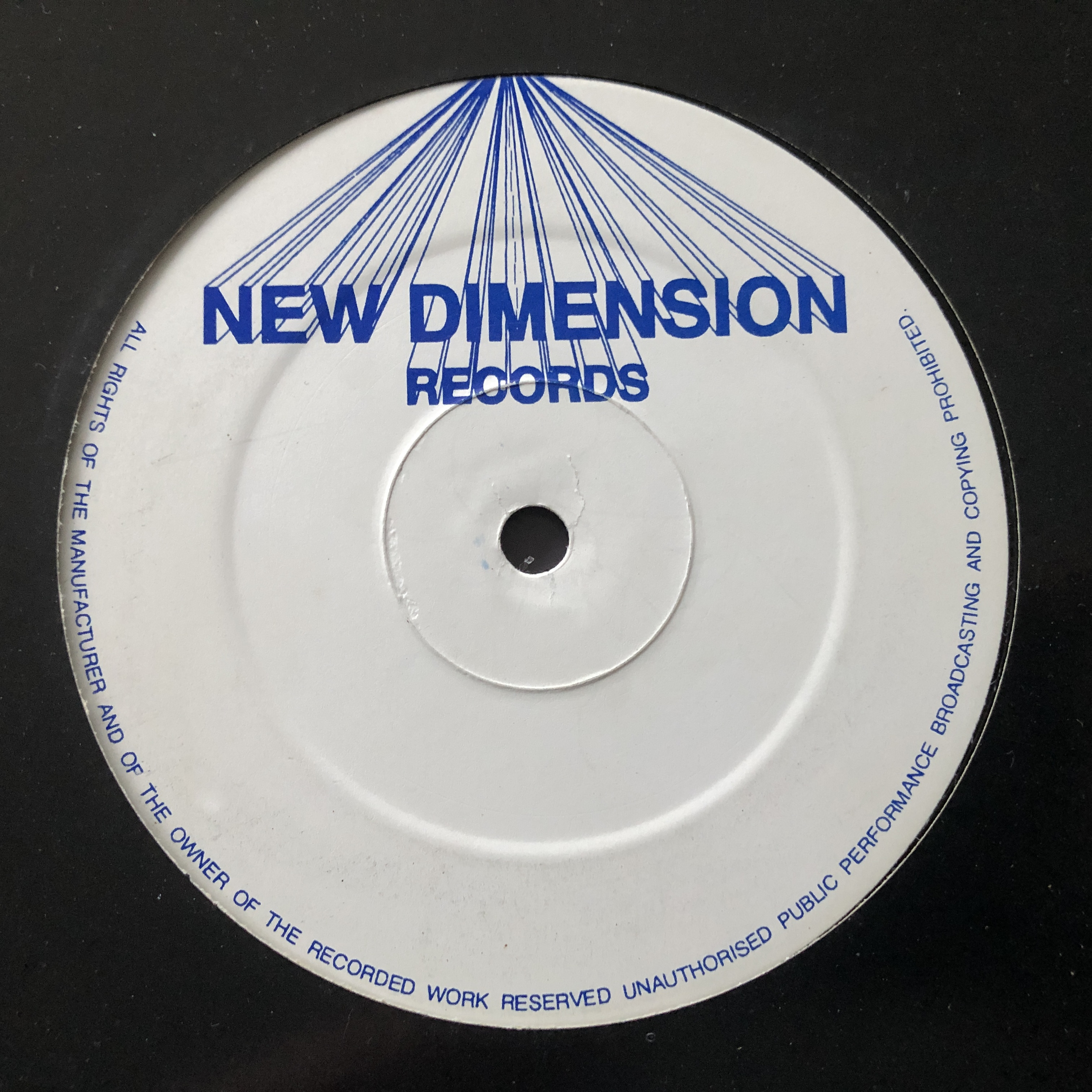 Ellis Dee, DJ Krome & Mr Time - Free The Feeling / Drum Thunder (12") - Image 2