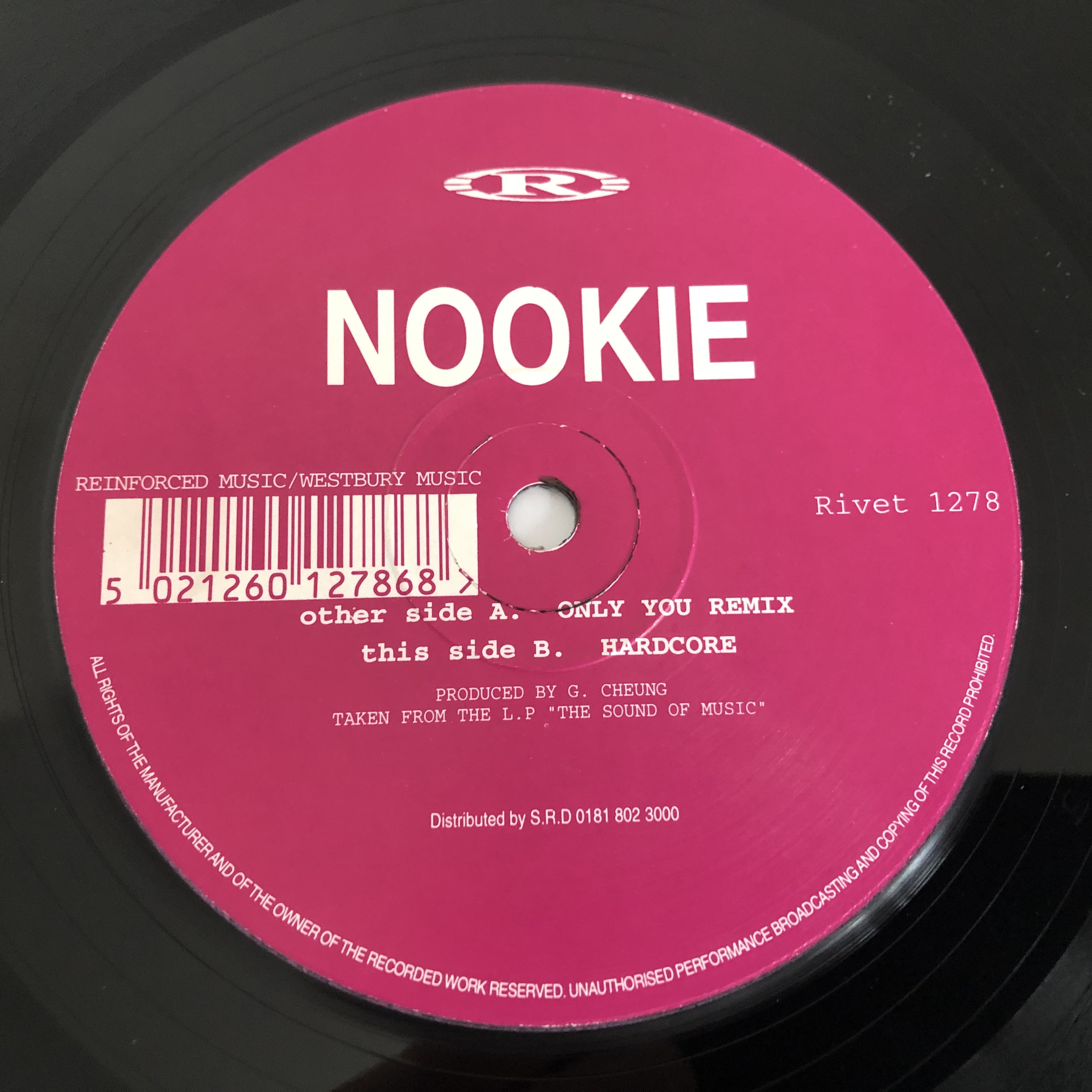 Nookie - Only You : The Remix Project Stage Two (12