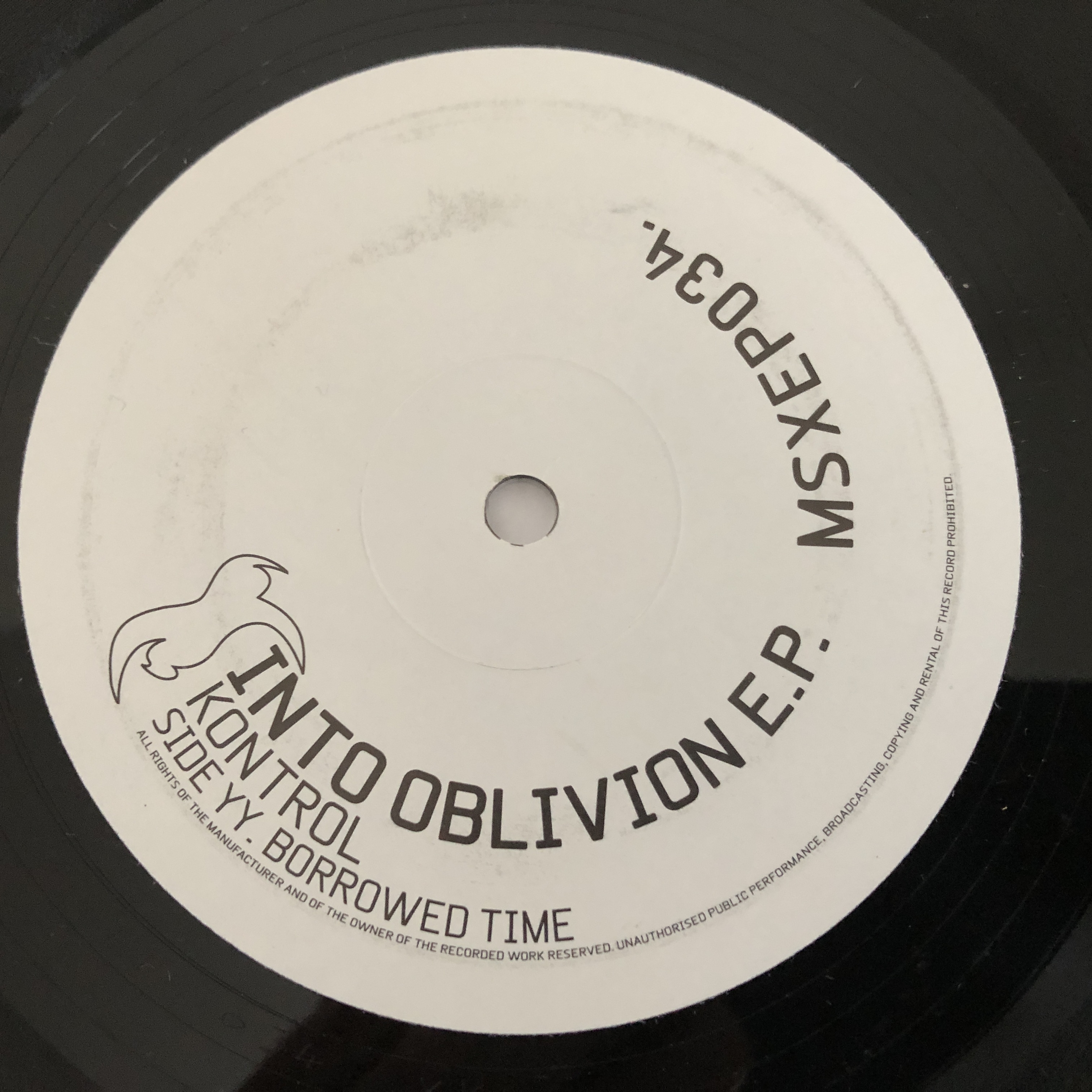 DJ Kontrol - Into Oblivion E.P. (2x12", EP) - Image 4