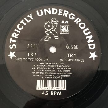 Drum And Bass - FB 1 (12") - Image 2