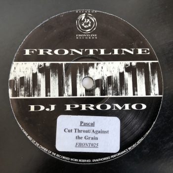 Pascal - Cut Throat / Against The Grain (12", Promo, Sti)