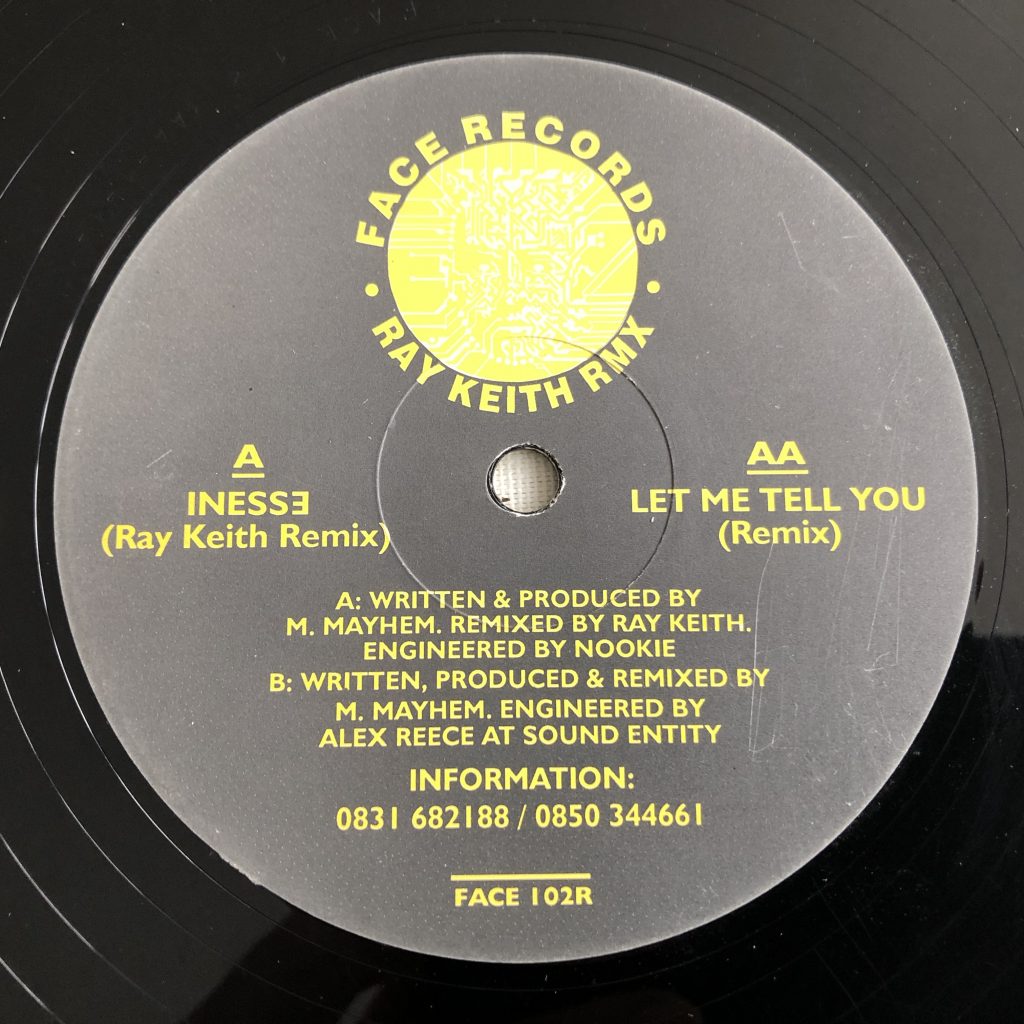 DJ Mayhem - Inesse / Let Me Tell You (Remixes) (12
