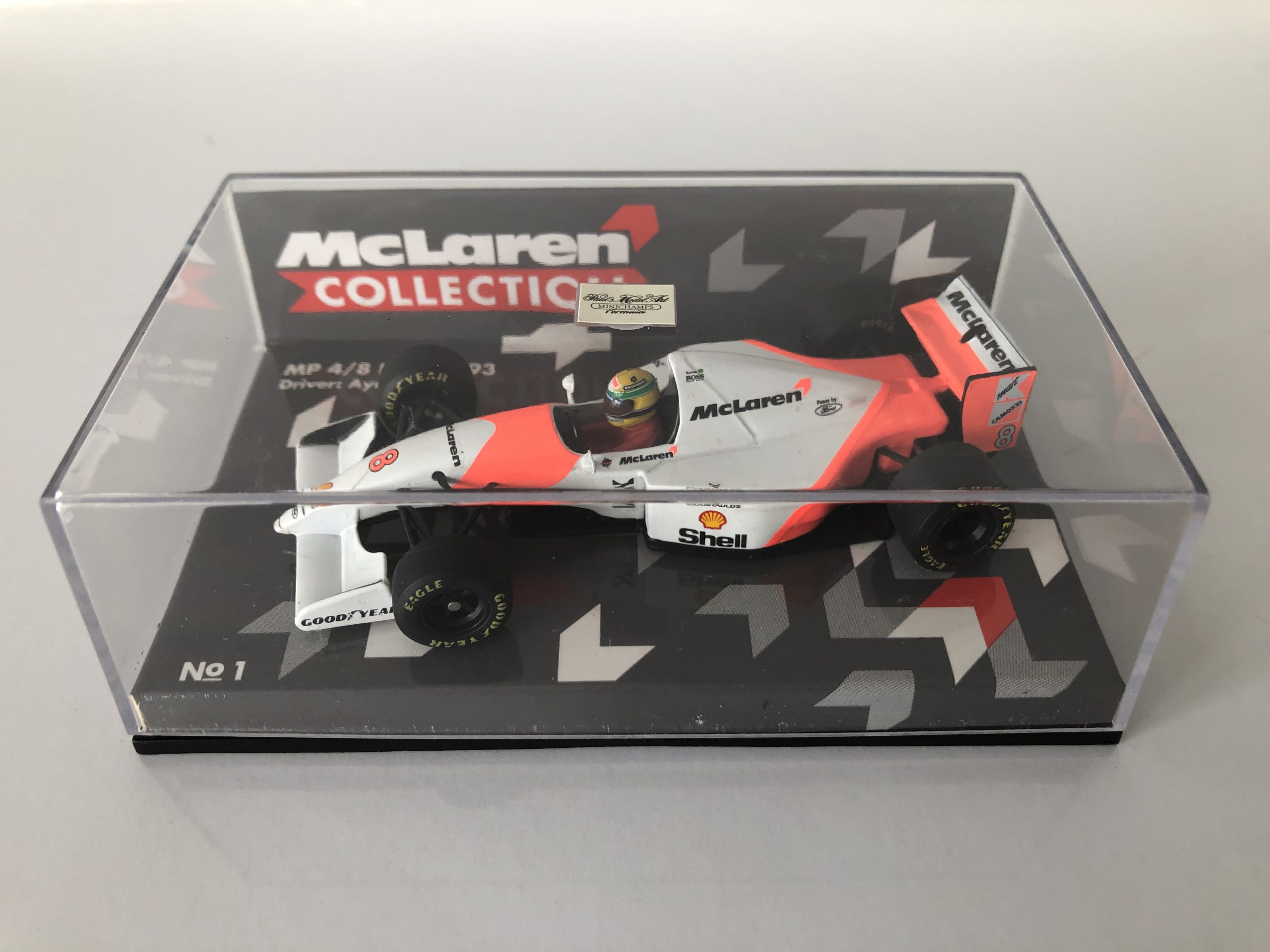 McLaren MP4/8 A. Senna ミニカー 1/43 アルタヤ 1/43 マクラーレン フォード F1 MP4/8 オーストラリアGP 優勝
