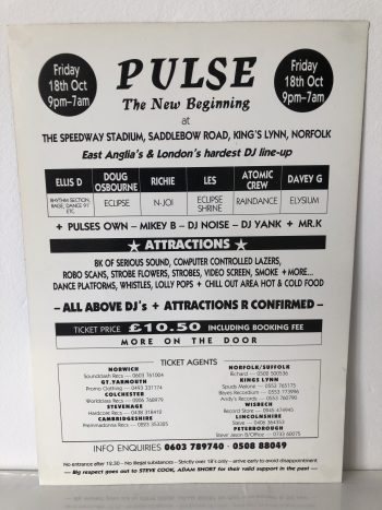 Pulse - Friday 18th October - The Speedway Stadium, King's Lynn - Image 2