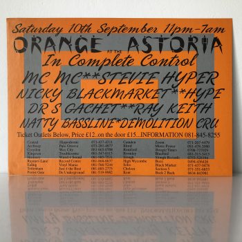 Orange - 10th September - Astoria - Image 2