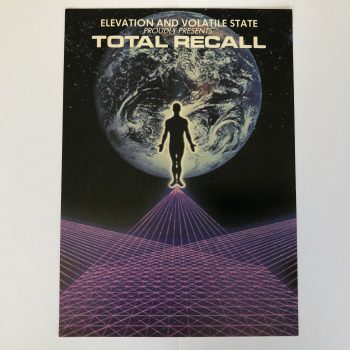 Total Recall - Saturday 7th December - The Wonderland Arena