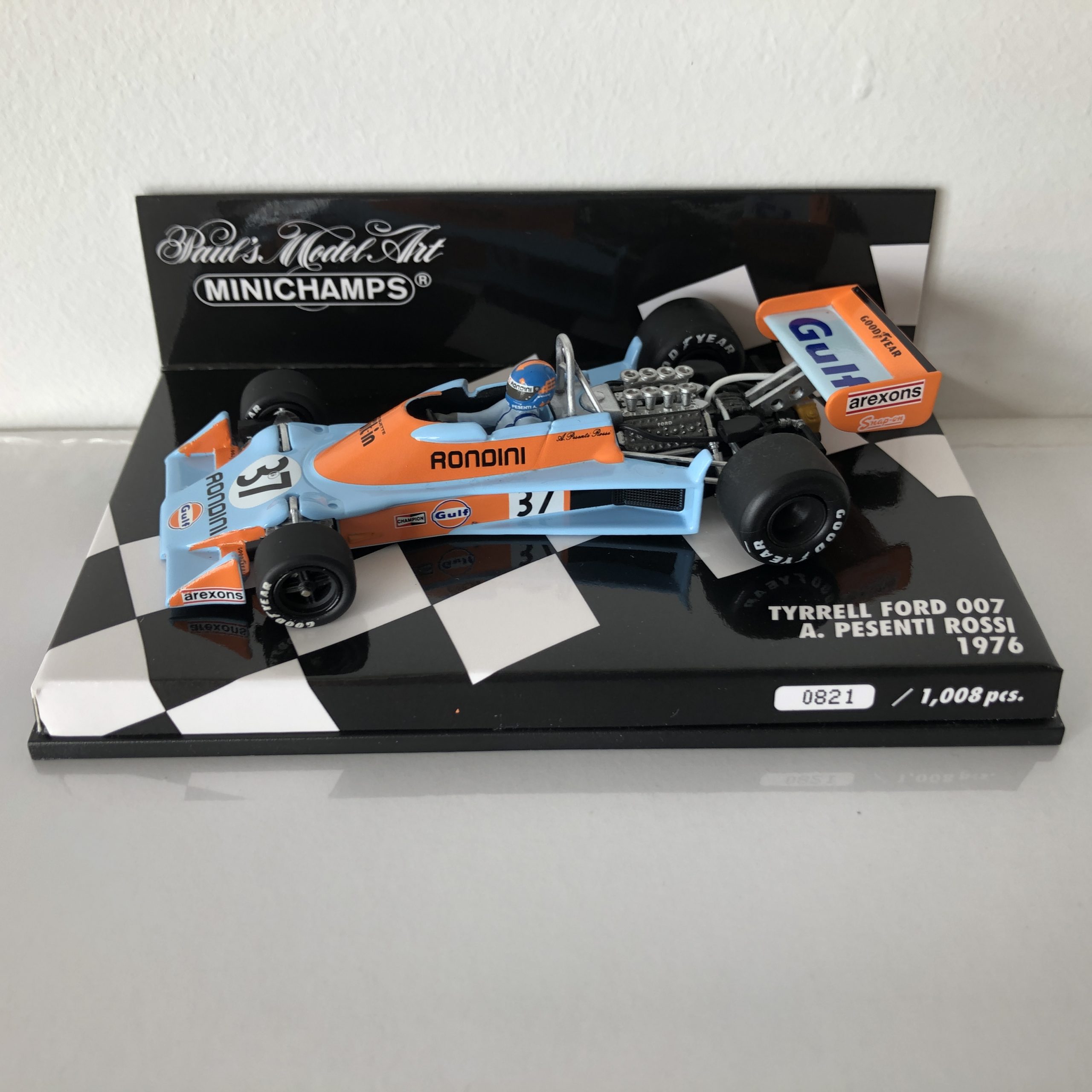1976 Alessandro Pesenti Rossi Tyrrell Ford 007 Minichamps 1