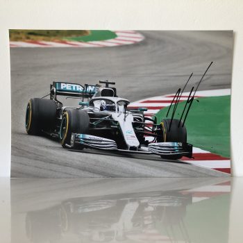 Valtteri Bottas Autographed Photo Formula One Mercedes AMG Petronas F1 Team