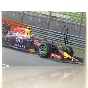 Daniil Kvyat Autographed Photo Formula 1 Infiniti Red Bull Racing 2015