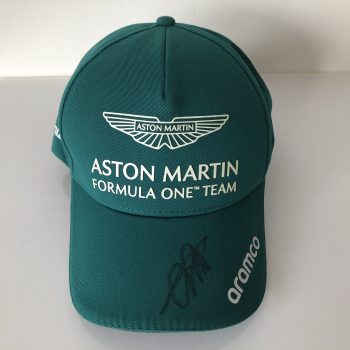 2022 Aston Martin Cap - Signed by Sebastian Vettel - Image 2