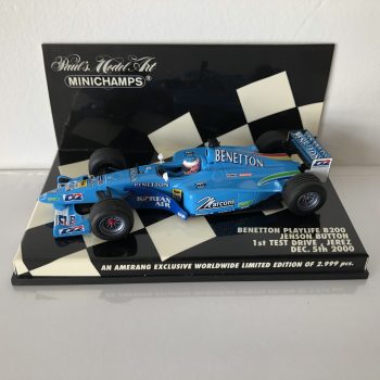 2000 Jenson Button - Benetton Playlife B200 - Minichamps 1:43 Scale - Image 2