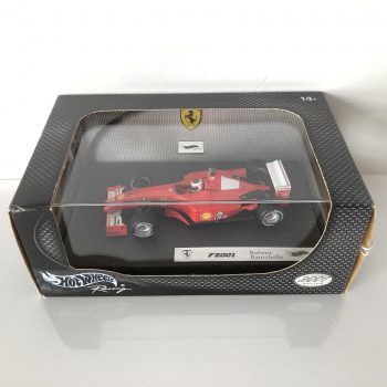 Rubens Barrichello Hot Wheels Diecast Model Car 1:43 Scale Ferrari F2001 - Image 2
