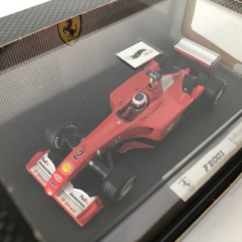 Rubens Barrichello Hot Wheels Diecast Model Car 1:43 Scale Ferrari F2001