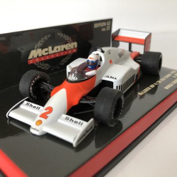 1985 Alain Prost McLaren Tag Turbo MP4/2B Minichamps 1:43 Scale (World Champion) - Image 3