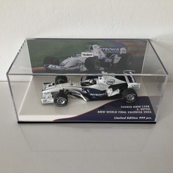 2006 Sebastian Vettel - Sauber BMW C24B - Valencia - Minichamps 1:43 Scale - Image 4