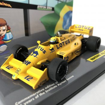 1987 Ayrton Senna Lotus Renault 99T LANG 1:43 Scale Diecast Model Edition 43 No.31 - Image 5