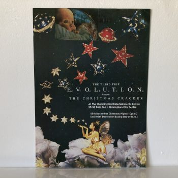 EVOLUTION The 3rd Trip Rave Flyer 25 December 1991 The Hummingbird Birmingham