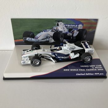 2006 Sebastian Vettel - Sauber BMW C24B - Valencia - Minichamps 1:43 Scale - Image 2