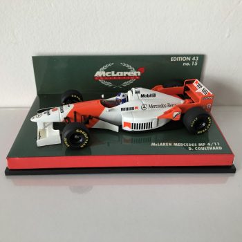 1996 David Coulthard | McLaren Mercedes MP4/11 | Minichamps Diecast 1:43 Scale Model - Image 2