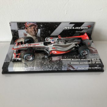 Jenson Button | 2010 Australian GP | Vodafone Mclaren Mercedes MP4-25 | 1:43 Minichamps F1 Model - Image 2