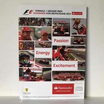 2013 German F1 Grand Prix Race Program Signed by Lewis Hamilton - Image 3