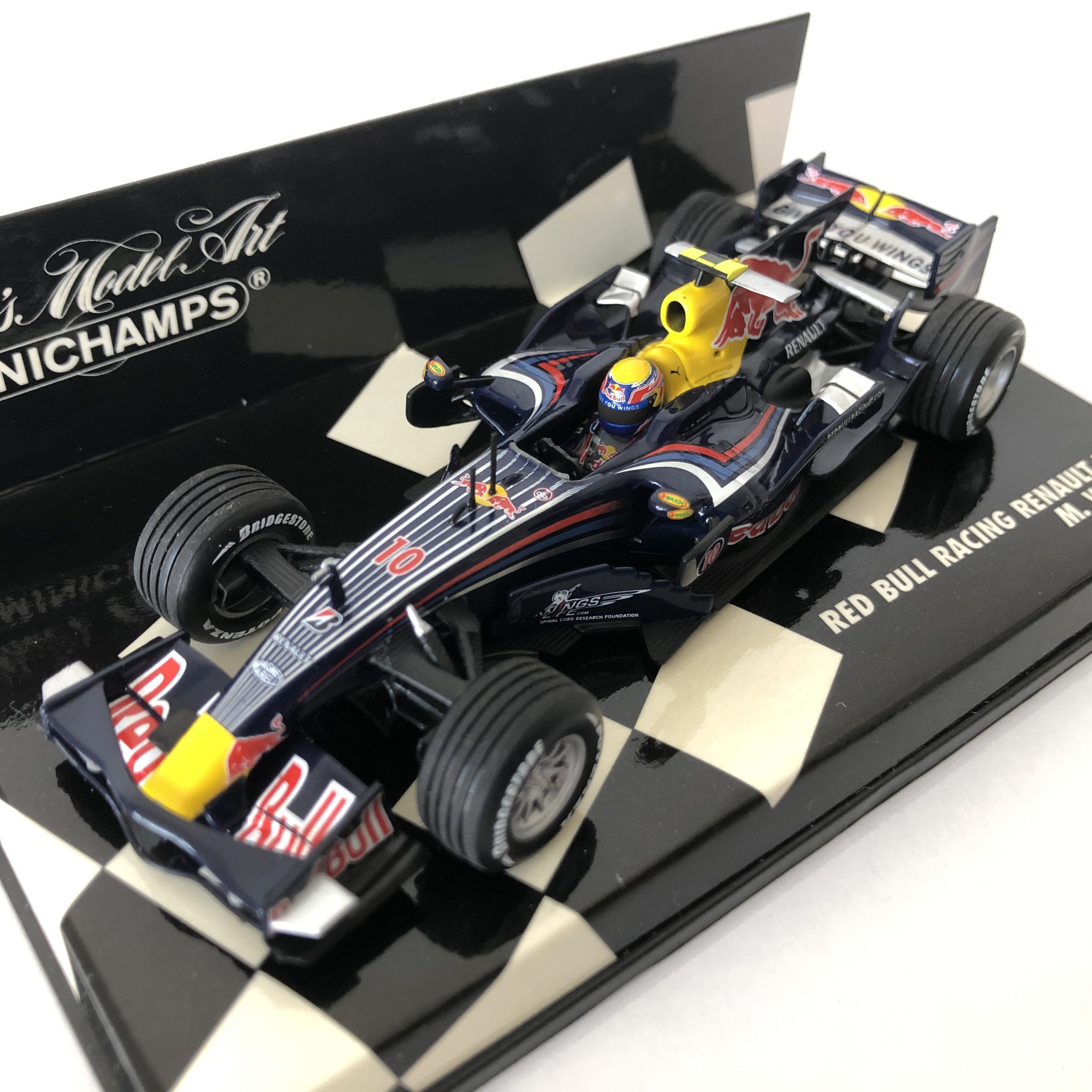 2008 Mark Webber | Red Bull Racing RB4 | Minichamps Diecast