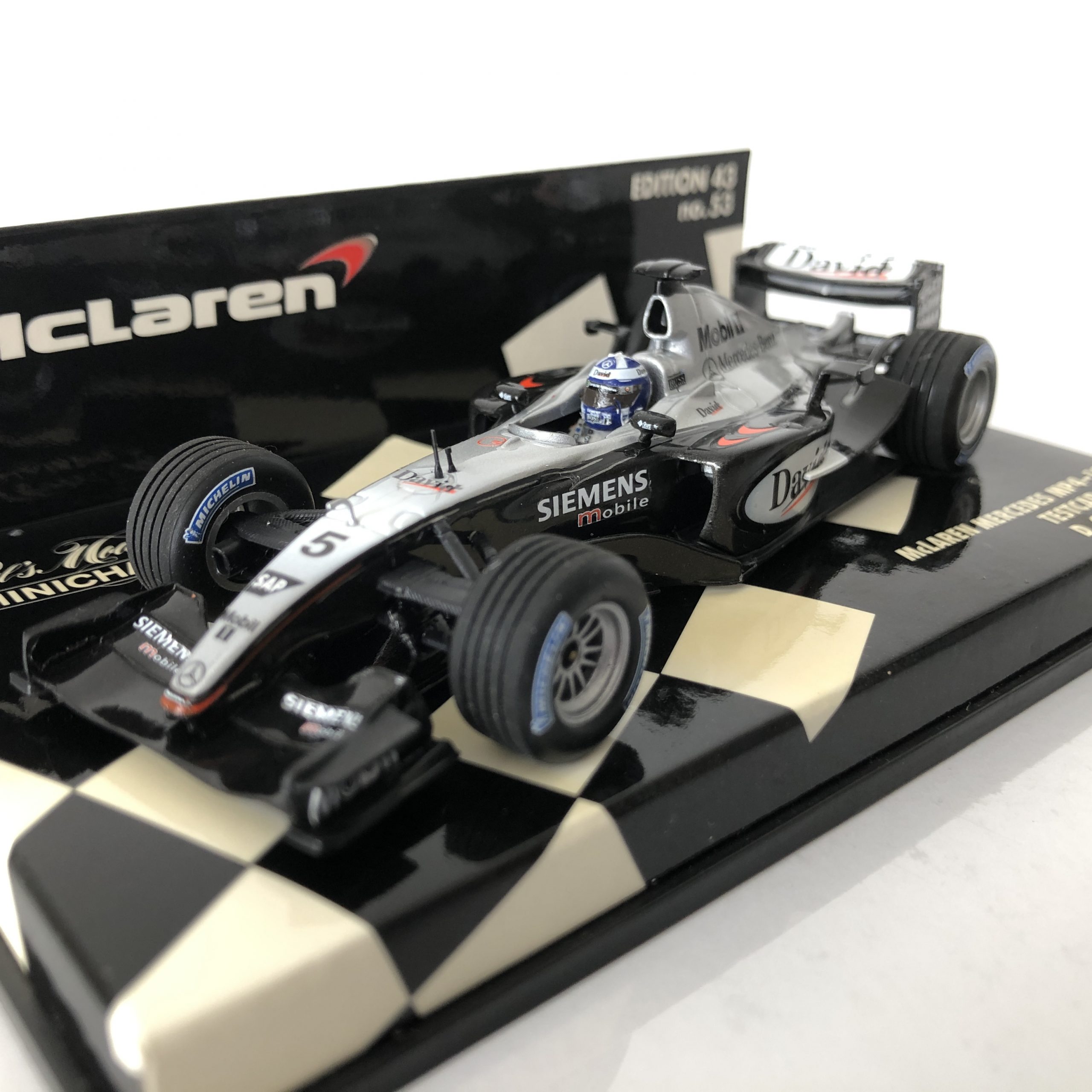 1/43 ミシュラン別注 マクラーレン メルセデス MP4-18 クルサード 2003