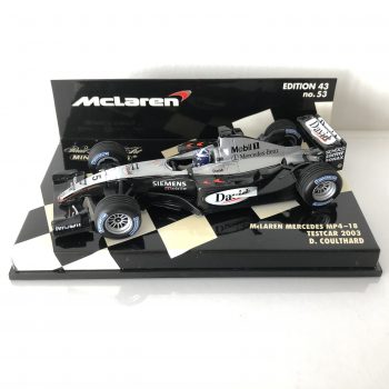 David Coulthard | McLaren Mercedes MP4/18 Testcar | Minichamps Diecast 1:43 - Image 2