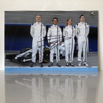 Felipe Massa Autographed Photo Formula One Williams Martini Racing 2015