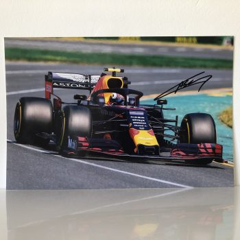 Pierre Gasly Autographed Photo Formula One Red Bull Racing F1 Team