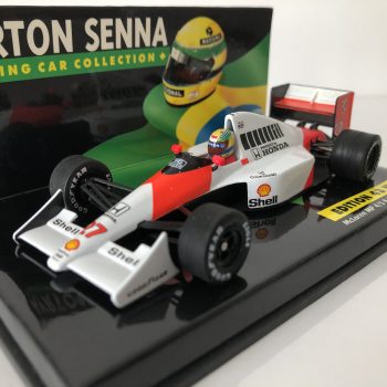 1990 Ayrton Senna McLaren MP4/5B Honda V10 LANG 1:43 Scale Diecast Model Car Edition 43 No.3 - Image 3