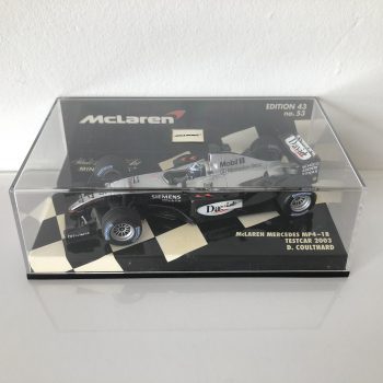 David Coulthard | McLaren Mercedes MP4/18 Testcar | Minichamps Diecast 1:43 - Image 4