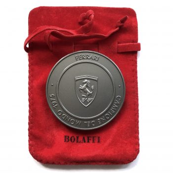 Official Ferrari F1 World Championship 1975 Bolaffi Medal / Coin - Image 2
