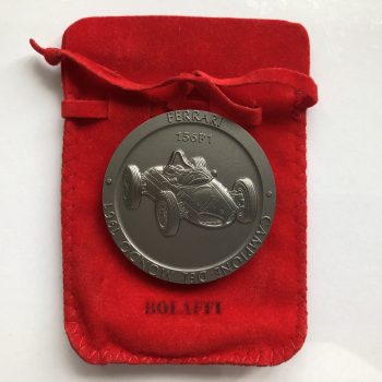 Official Ferrari F1 World Championship 1961 Bolaffi Medal / Coin