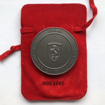 Official Ferrari F1 World Championship 1977 Bolaffi Medal / Coin - Image 2