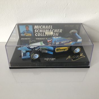1995 Michael Schumacher | Benetton Renualt B195 | Minichamps 1:43 Scale Diecast Model - Image 4
