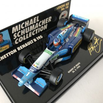 1995 Michael Schumacher | Benetton Renualt B195 | Minichamps 1:43 Scale Diecast Model