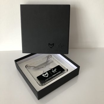 Marussia Virgin Racing Gearbox Cog with Acrylic Stand and Branded Presentation Box - Image 4