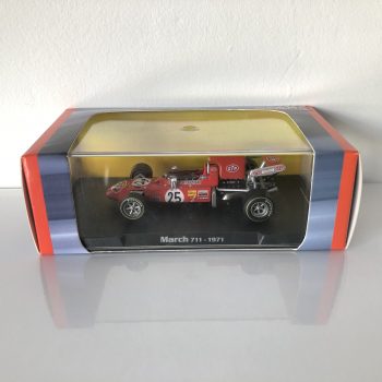1971 Ronnie Peterson - March 711 1:43 Atlas Editions F1 Model