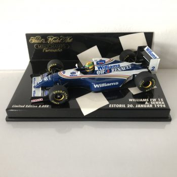 1994 Ayrton Senna | Williams Renault FW15 (Estoril) | 1:43 Minichamps Diecast Model Car - Image 2