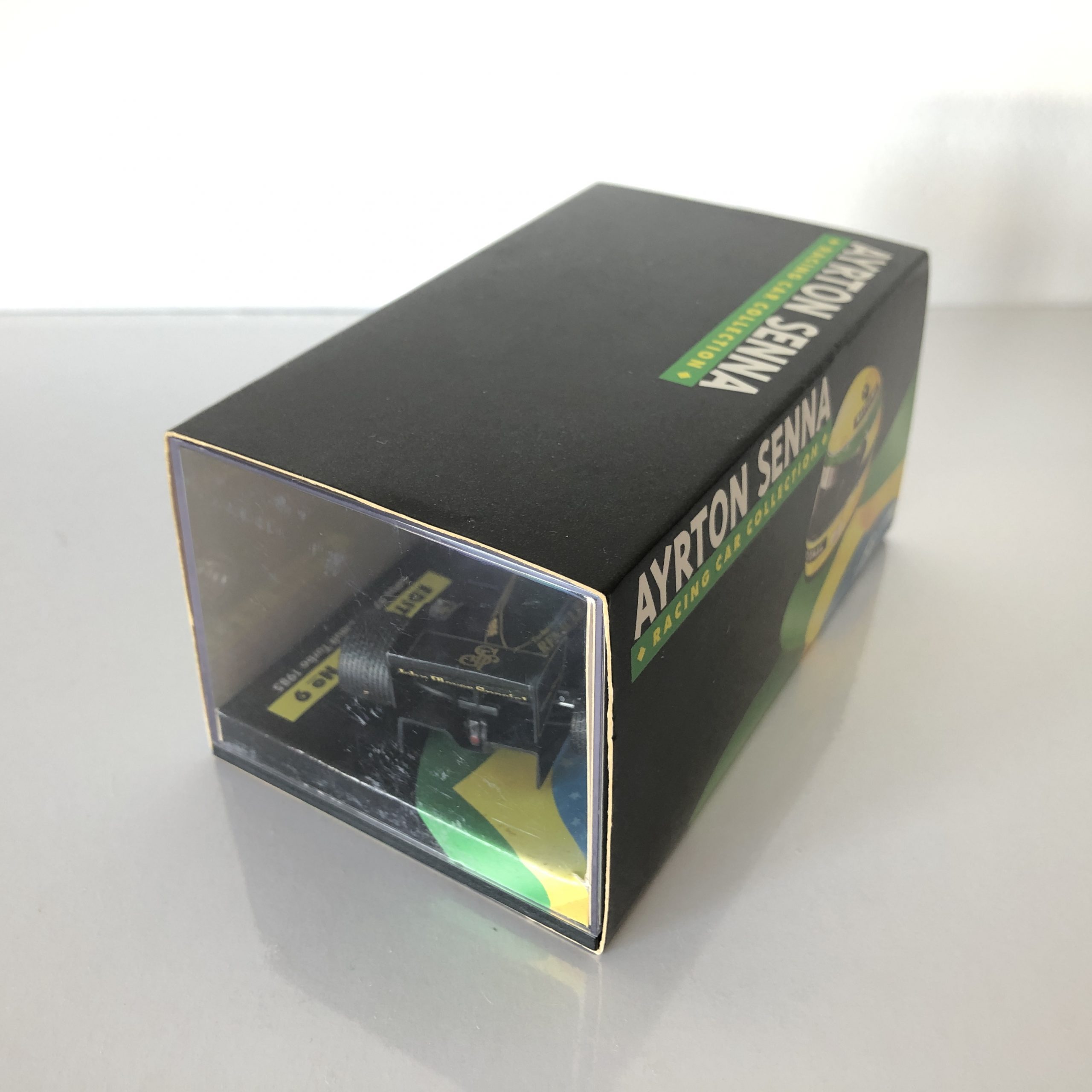 1985 Ayrton Senna Lotus Renault 97T LANG 1:43 Scale Diecast Model Car Edition 43 No.9 - Image 6